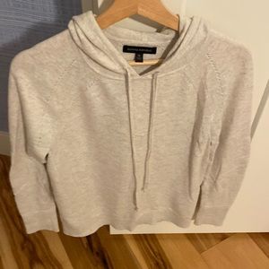 Banana Republic Sweater Hoodie Cashmere blend